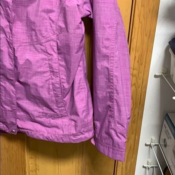 L.LBean purple fuchsia spring jacket - Picture 3 of 9